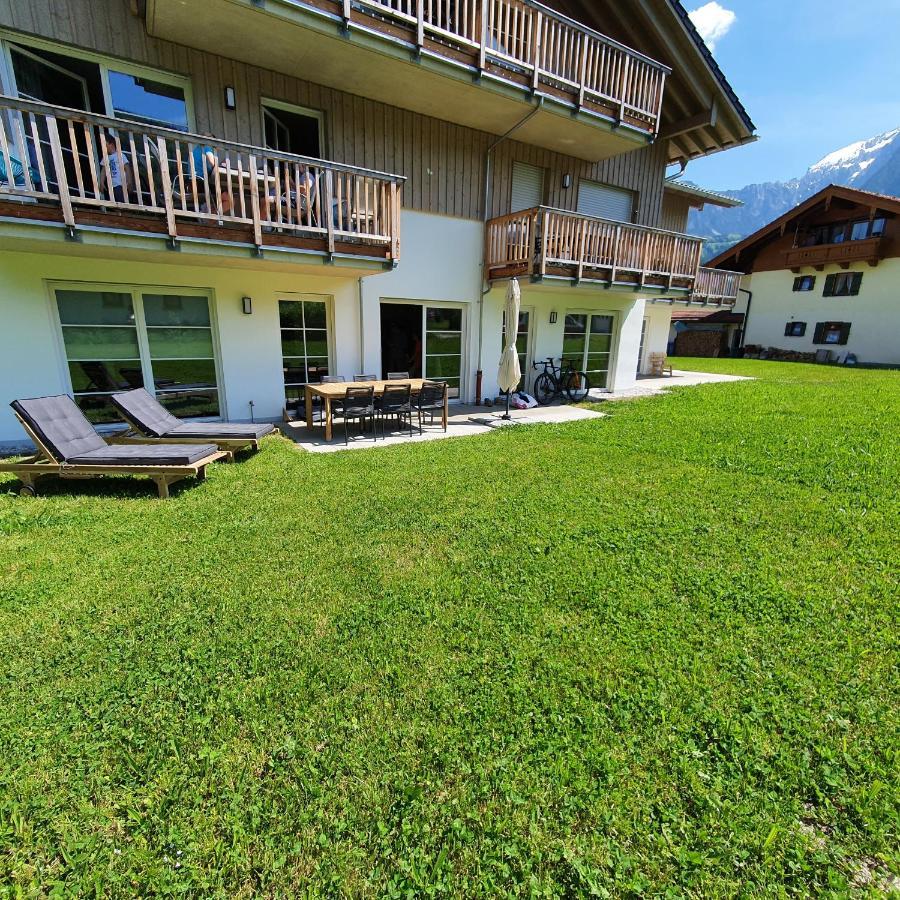 Moderne Gartenwohnung mit Bergblick in Traumlage Schönau am Königssee Exterior foto