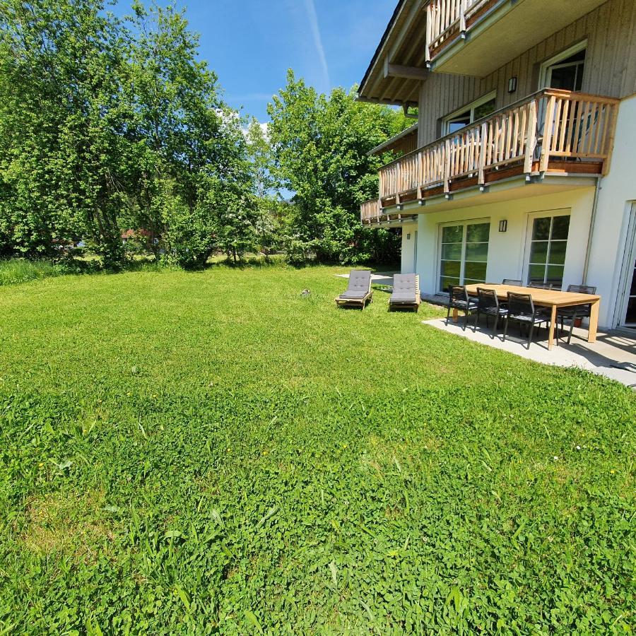 Moderne Gartenwohnung mit Bergblick in Traumlage Schönau am Königssee Exterior foto