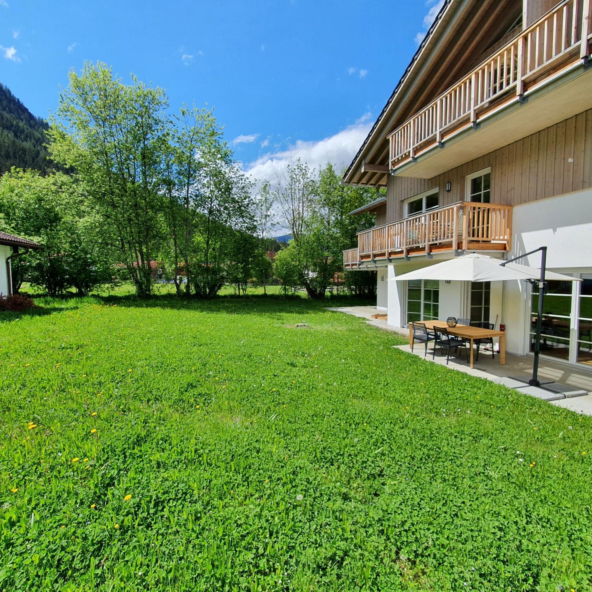 Moderne Gartenwohnung mit Bergblick in Traumlage Schönau am Königssee Exterior foto